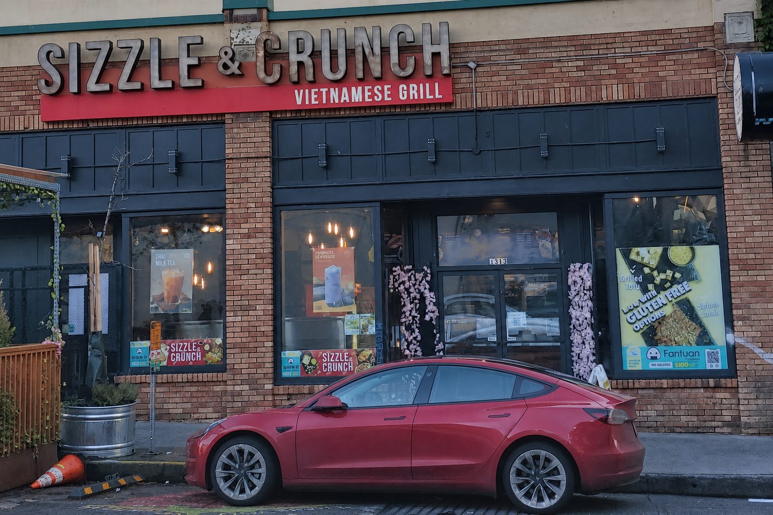 Sizzle & Crunch restaurant